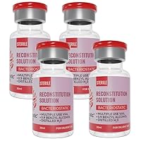 New! 4-Pack (30mL) Reconstituion Solution for Irrigation by Bactostatic Labs