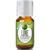 Healing Solutions 10ml Oils - Lime Essential Oil - 0.33 Fluid Ounces