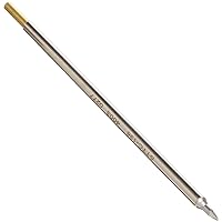 Metcal STTC-138 STTC Series Soldering Cartridge for Most Standard Applications, 775°F Maximum Tip Temperature, Chisel 30° , 1.5mm Tip Size, 9.9mm Tip Length