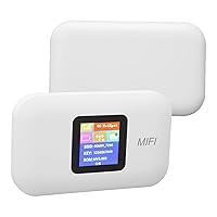 Mobile WiFi Hotspot | 4G LTE WiFi Mobile Hotspot Router | Portable WiFi Router with SIM Card Slot | Support B1 B3 B7 B8 B20 B40 Network Band | WiFi Hotspot Devices for Travel