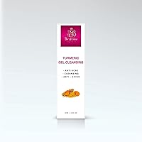 BenGio Beauty Turmeric Gel Cleanser Gently Cleanses Skin of Impurities and Helps Reduce Acne with Tea Tree,