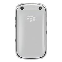 for BlackBerry 9320 Curve Case, Soft TPU Back Cover Shockproof Silicone Bumper Anti-Fingerprints Full-Body Protective Case Cover for BlackBerry 9320 Curve (2.44 Inch) (White)