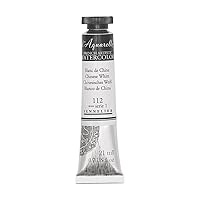 Sennelier French Artists' Watercolor, 21ml, Chinese White S1