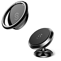 Syncwire Cell Phone Ring Holder Stand and Magnetic Car Phone Mount