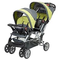 Baby Trend Sit N' Stand Double Stroller, Carbon