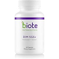 DIM SGS+-Hormone Balance & Detoxification Support + Promotes Normal Estrogen Metabolism.60 Capsules