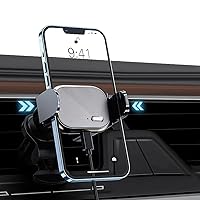 Cell Phone Holder Automatic Clamping Mount, 360° Rotating Electric Car Cell Phone Holder, Suitable for All 4-7 inch Cell Phones.