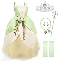 Princess Costumes Little Girls Dress Up Cosplay Fancy Halloween Christmas Party 2-11T