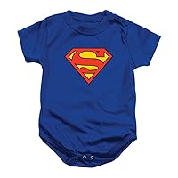 Popfunk Superman Logo Baby Bodysuit Collection Infant Baby Boys Onesie Snapsuit