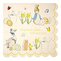 Meri Meri 45-1158 Easter Peter Rabbit Large Napkins Novelty