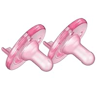 Philips Avent Super Soothie Pacifier, Pink, 3+ months, 2 Pack, SCF192/07
