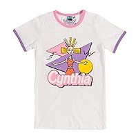 TruffleShuffle Rugrats Cynthia Pink Ringer T Shirt