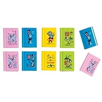 Raymond Geddes 69689 Dr Seuss Book Erasers For Kids (Pack of 48)