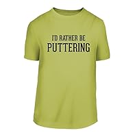 I'd Rather Be PUTTERING - A Nice Men's Short Sleeve T-Shirt Shirt