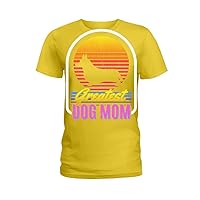 Mother Love Shirt,|Welsh Corgi Mom Vintage Retro Distressed Design T-Shirt Essentiel|,Mom
