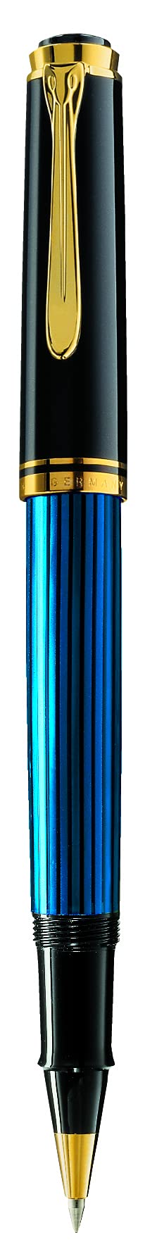 Pelikan Souverän R400 Rollerball Pen, Black/Blue, 1 Each (997502)