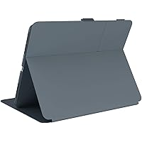 Speck Products BalanceFolio iPad Pro 12.9” (3rd, 4th, 5th Generation) Case, Stormy Grey/Charcoal Grey, 1 Count