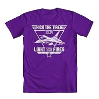 Kick Tires Light Fires Youth Girls' T-Shirt