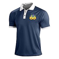 Men's Polo Shirts Casual Breathable Short Sleeve Shirt Sport T-Carnival T Shirts, S-5XL