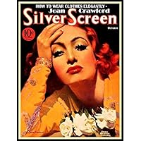 Joan Crawford Magnetic Poster Silver Screen Cover Fridge Magnet 3.5x5 Large