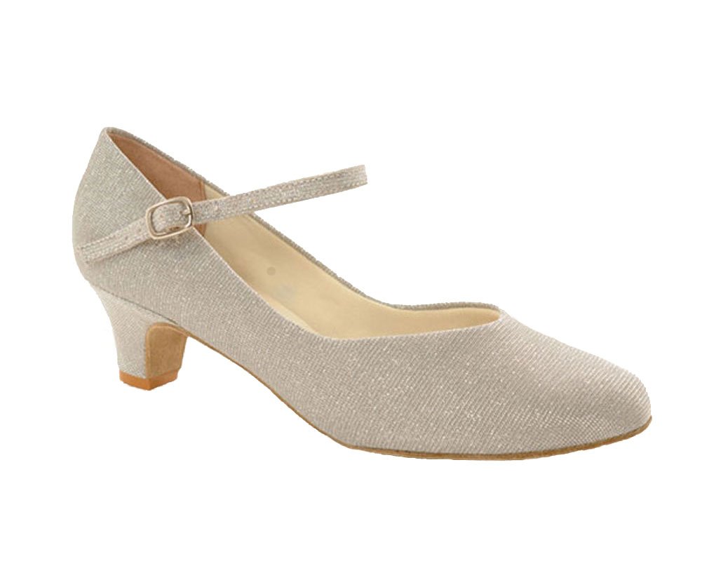 So'Danca Women's Glitter Canvas Ballroom Shoe 1.5in Heel