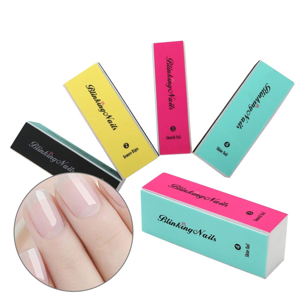 Amazon.com: BornBeauty 5pcs Glitter Nail Wraps Polish Decal Strips With  1Pcs Nail File Adhesive Shine Nail Art Stickers Manicure Kits For Women  Girls (2) : Beauty & Personal Care