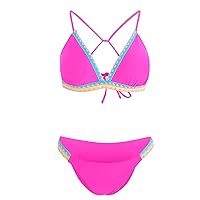 Womens Swimsuits with Shorts Bottoms Set Design Simple and Exquisite
