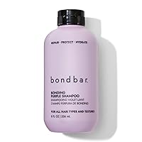 Purple Brightening Shampoo for Blonde, Lightened & Gray Hair, Neutralizes Brassiness, Repairs, Protects, Hydrates, Vegan, Cruelty-Free, 8 Fl. Oz