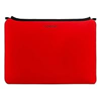 Ultra Slim Lights Weight Neoprene 13.3 Inch Laptop Sleeve Carrying Bag Red