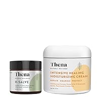 Thena Intense Hemorrhoid Treatment and Intensive Healing Moisturizing Cream Bundle