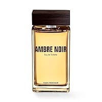 Yves Rocher Ambre Noir Eau de Toilette for Men -100 ml./3.3 fl.oz.