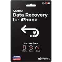 Stellar Data Recovery for iPhone Software | For Windows | Standard | Recover Deleted Data from iPhone & iPad | 3 Device, 1 Yr Subscription | Activation Key Card Stellar Data Recovery for iPhone Software | For Windows | Standard | Recover Deleted Data from iPhone & iPad | 3 Device, 1 Yr Subscription | Activation Key Card Keycard