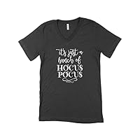 Hocus Pocus Unisex Jersey V-Neck T-Shirt Black, White