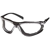 Pyramex Proximity Safety Glasses Eye Protection, Clear H2X Anti-Fog Lens