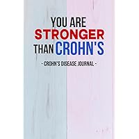 Crohn's Disease Journal: Daily Pain Assessment Diary, Mood Tracker, Food Log, Medication & Supplement Logbook for Patients With Digestive Disorders
