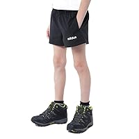adidas Boys Kids Shorts Essentials Base Training Running Workout Stylish (116/5-6 Years) Black/White