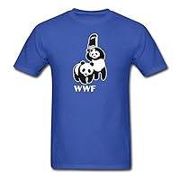 Men's WWF Funny Panda Bear Wrestling T Shirt