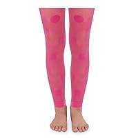 Jefferies Socks Girls 2-6X Dotty Footless Tights