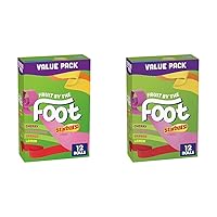 Betty Crocker Fruit by the Foot Fruit Flavored Snacks, Starburst, Variety Pack, 12 ct (Packaging May Vary) (Pack of 2)