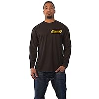Clutch T Shirt Book Of Bad Decisions Logo New Official Mens Black Long Sleeve