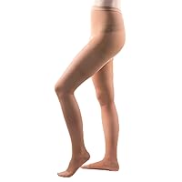 Allegro 15-20 mmHg Essential 15 Sheer Support Compression Pantyhose - Women's Compression Hose with Closed Toe for Support
