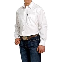 Cinch Western Shirt Mens Long Sleeve Solid Button Front MTW1681002