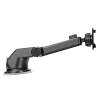 Car Dash Mount Universal Suction Cup Mounting Bracket Fixed on Windshield or Dashboard,Suitable for 7
