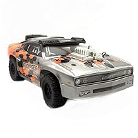 1:10 Scale Remote Control Car with Brushless Motor,70 KM/H High Speed RC Truck for Adults Boys, 4WD All Terrain Off Road Monster Truck for 40Min Play