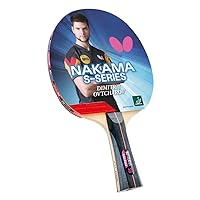 Nakama S6 Table Tennis Racket | Lightweight, Tremendous Speed with Heavy Spin | Nakama Series | Recommended for Advanced Level Ping Pong Play