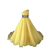 Mollybridal Lovely One Shoulder Prom Dresses for Little Girls Teens Juniors Kids Pageant Formal Dress A line 2024