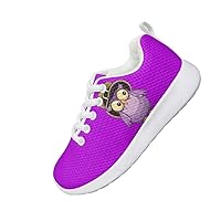 Children's Casual Shoes Boys and Girls Cute Cartoon Owl Design Shoes Net Cloth Breathable Comfortable Sole Soft Seismic Suitable for Size 11.5-3 Big/Little Kid