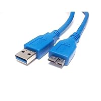 E07-306AMB-BL 6 Feet Superspeed USB 3.0 Cable Type A to Micro B