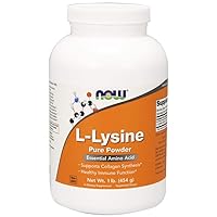 Supplements, L-Lysine (L-Lysine Hydrochloride) Powder, Supports Collagen Synthesis*, Amino Acid, 1-Pound