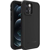 LifeProof FRE Series Waterproof Case for iPhone 12 PRO (NOT 12/Mini/Pro Max) Non-Retail Packaging - Black